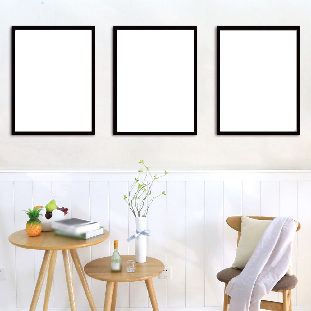 Simple aluminum alloy photo frame with thin edge for wall hanging home decor